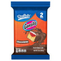 Marinela Filled Snack Cake, Chocolatey, 2 Each