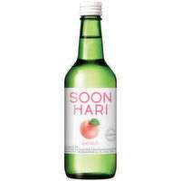 Soonhari Korean Soju Peach - 375 Millilitre