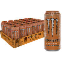 Monster Energy Ultra Monster Energy Ultra, Sunrise, Sugar Free Energy Drink, 24 Pack - 16 Fl Oz - 384 Ounce