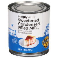 Simply Value Condensed Filled Milk, Sweetened - 14 Ounce