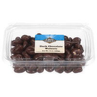 First Street Walnuts, Dark Chocolate, 10 Ounce