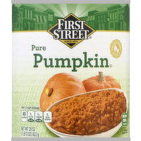 First Street Pumpkin, Pure, 29 Ounce