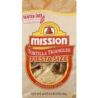 Mission Tortilla Triangles, Restaurant Style, Fiesta Size - 18 Ounce