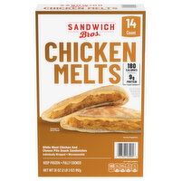 Sandwich Bros. Chicken Melts Pita Snack Sandwiches - 14 Each