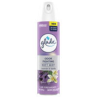 Glade Air Freshener, Odor Fighting, Soft Mist, Lavender & Vanilla, 8 Ounce