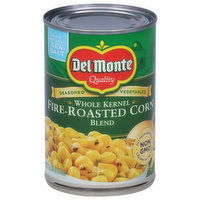 Del Monte Corn Blend, Fire-Roasted, Whole Kernel, 14.75 Ounce