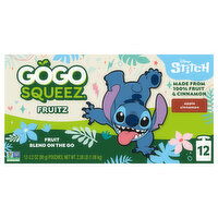 GoGo Squeez Applesauce, Apple Cinnamon, 12-Pack