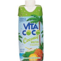 Vita Coco Coconut Water, Pineapple - 16.9 Fluid ounce