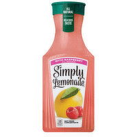 Simply  Lemonade With Raspberry, All Natural Non-Gmo - 52 Fluid ounce