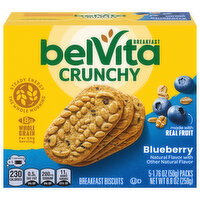 belVita Crunchy Blueberry Breakfast Biscuits