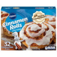 Pillsbury Cinnamon Rolls with Icing - 4 Each