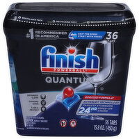 Finish Dishwasher Detergent, Automatic, Quantum, 36 Each