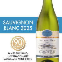 Oyster Bay Oyster Bay Sauvignon Blanc is stunningly aromatic with tropical fruits, bright citrus notes, and a refreshing zesty finish. Pairs perfectly with lighter meals, a variety of fresh Asian flavors, and seafood. - 750 Millilitre