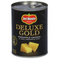 Del Monte Pineapple Chunks, in 100% Pineapple Juice, 20 Ounce