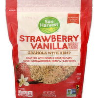 Sun Harvest Granola with Hemp, Strawberry Vanilla, 28 Ounce