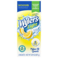 Wyler's Sugar Free Lemonade Drink Mix Pitcher Packs - 6 Each