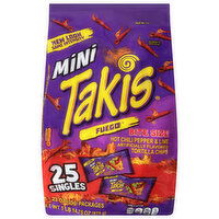 Takis Extreme Fuego Tortilla Chips Mini - 25 Each