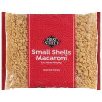 First Street Macaroni, Small Shells - 32 Ounce