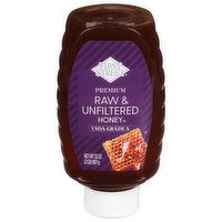 First Street Honey, Raw & Unfiltered, Premium - 32 Ounce