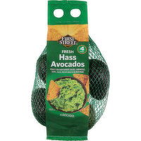 First Street Avocados, Hass, Fresh - 4 Each