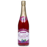 Kedem 100% Juice, Grape, Sparkling, Concord, Non Alcoholic - 25.4 Fluid ounce