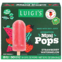 Strawberry Watermelon Hydration Pops - 12 Ounce