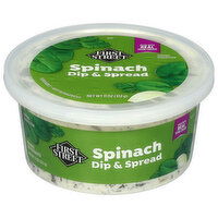 First Street Dip & Spread, Spinach - 11 Ounce