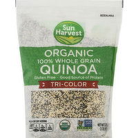 Sun Harvest Quinoa, Organic, 100% Whole Grain, Tri-Color - 32 Ounce