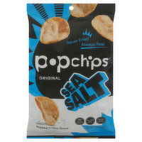 Popchips Popped Potato Snack, Sea Salt, Original, 5 Ounce