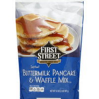 First Street Pancake & Waffle Mix, Instant, Buttermilk, 32 Ounce