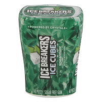 Ice Breakers Gum, Spearmint, Sugar Free, Ice Cubes - 40 Each