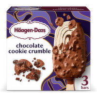 Haagen-Dazs Ice Cream Bars, Chocolate Cookie Crumble