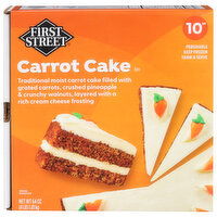 First Street Cake, Carrot, 64 Ounce