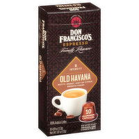 Don Francisco's Coffee, 100% Arabica, Old Havana, 8 Intensity, Capsules - 10 Each