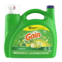 Gain Liquid Laundry Detergent, Original Scent, 184 Fluid ounce