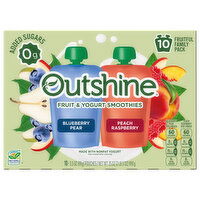 Outshine Blueberry Pear & Peach Raspberry - 35 Ounce