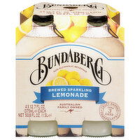 Bundaberg Non-Alcoholic Brewed Sparkling Lemonade - 4 Each
