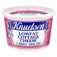Knudsen Cottage Cheese, Low Fat, 2% Milkfat, Small Curd - 16 Ounce