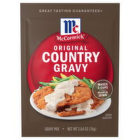McCormick Original Country Gravy Mix - 2.64 Ounce