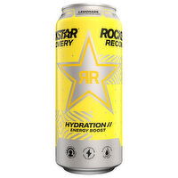 Rockstar Energy Drink, Lemonade, Recovery - 192 Ounce