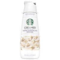 Starbucks Coffee Creamer, White Chocolate Mocha - 28 Fluid ounce