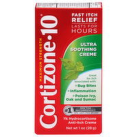 Cortizone-10 Anti-Itch Creme, Maximum Strength, Ultra Soothing Creme - 1 Ounce