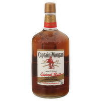 Captain Morgan Spiced Rum, Original - 1.75 Litre