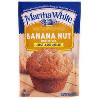 Martha White Muffin Mix, Banana Nut - 7.6 Ounce