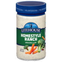 Litehouse Dressing & Dip, Homestyle Ranch - 13 Fluid ounce