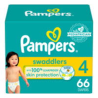 Pampers Swaddlers Diapers - Size 4 (22-37 lbs)