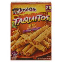 Jose Ole Taquitos, Beef, 20 Ounce