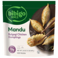 Bibigo Mandu Bulgogi Chicken Extra Large Dumplings - 24 Ounce