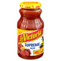 La Victoria Med Suprema Salsa - 15.5 Ounce