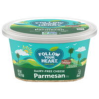 Follow Your Heart Cheese, Dairy-Free, Parmesan Style - 4 Ounce